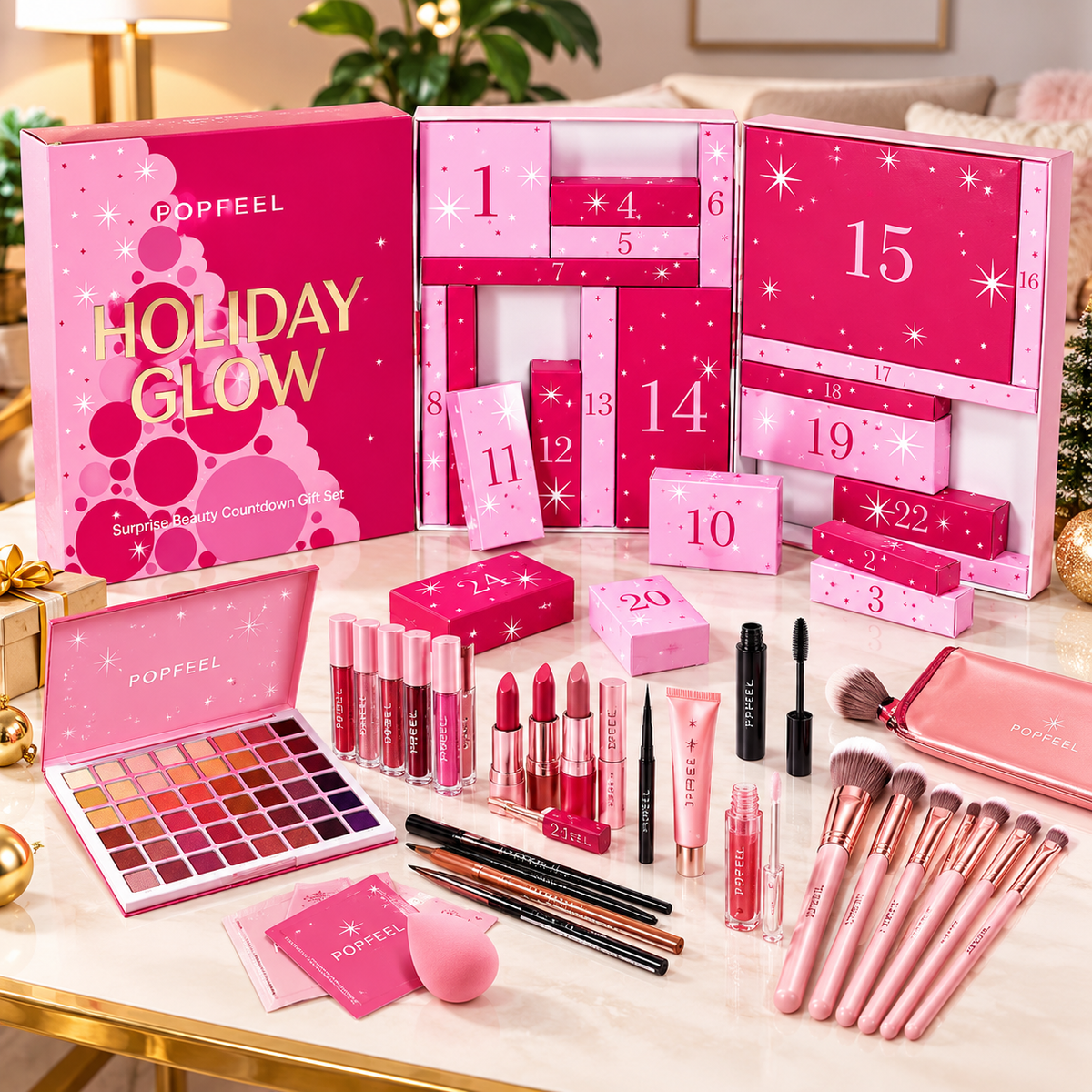 Calendrier de l’Avent Beauté Popfeel