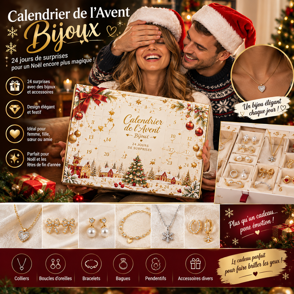 Calendrier de l’Avent Bijoux 2026